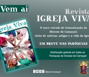 Diocese de Camaçari lança revista Igreja Viva