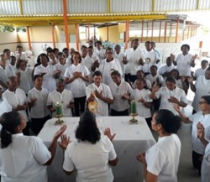 Ministros da Eucaristia e da Palavra da Paróquia São Sebastião participaram de retiro   