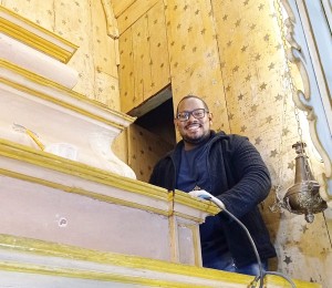 Seminarista relata experiência de participar da etapa inicial de restauração de uma Igreja histórica