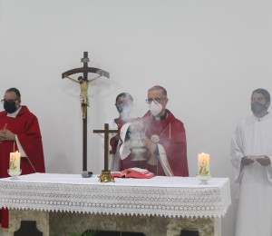 Paróquia São Thomaz  celebrou festa da Exaltação da Santa Cruz e Nossa Senhora das Dores
