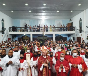Paróquia São Tomé festejou seu padroeiro e os quinze anos de criação