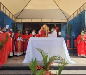 Alegria e fé marcaram o Domingo de Ramos e abertura da Semana Santa em Camaçari