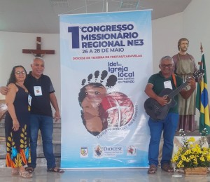 Representantes da Diocese de Camaçari participaram do 1º Congresso  Missionário do Regional NE3