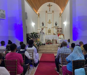 Santa Missa marcou a reabertura da Igreja Nossa Senhora de Nazaré