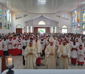 Coroinhas de toda Diocese de Camaçari participaram da Jornada no último sábado  27 de agosto