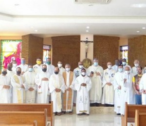 Sacerdotes da Diocese de Camaçari participaram do retiro anual do clero
