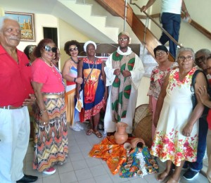 Membros da Pastoral Afro da Diocese de Camaçari participaram do Congresso Nacional de entidades negras Católicas