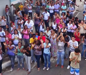 Em Camaçari, evento reúne jovens para dar largada à JMJ Rio 2013