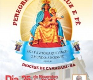 Diocese de Camaçari realiza peregrinação ao Santuário Nossa Senhora das Candeia