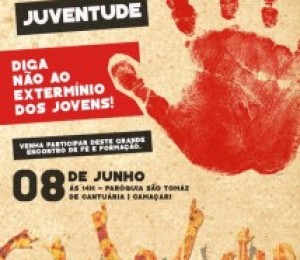 Encontro de Fé e Formação contra o extermínio de jovens  acontece neste sábado (08/06)