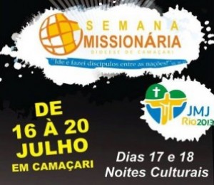 Noites Culturais da Semana Missionária 