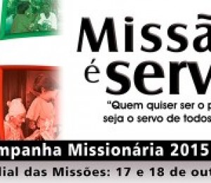 Igreja servidora: missão é servir . Confira o artigo do Pe Valmir Miranda