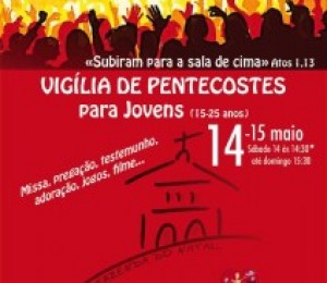 Comunidade Pontos Coração promove Vigília de Pentecostes para Jovens