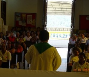 Abertura do mês diocesano do Dízimo é celebrada com Peregrinação ao Santuário Nossa Senhora das Candeias