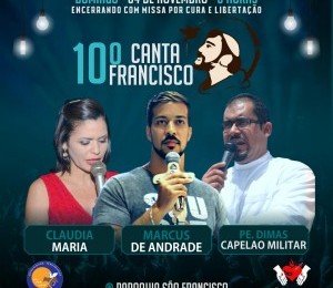 Evento Canta Francisco celebra seus dez anos