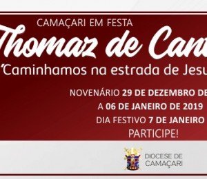 Diocese de Camaçari se prepara para festejar o seu padroeiro São Thomaz de Cantuária