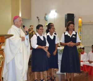 Irmãs negras agostinianas são acolhidas na Paróquia São Francisco de Assis