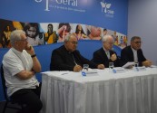 Em coletiva de imprensa, Cardeais apresentam as quatro mensagens aprovadas pelo Episcopado brasileiro